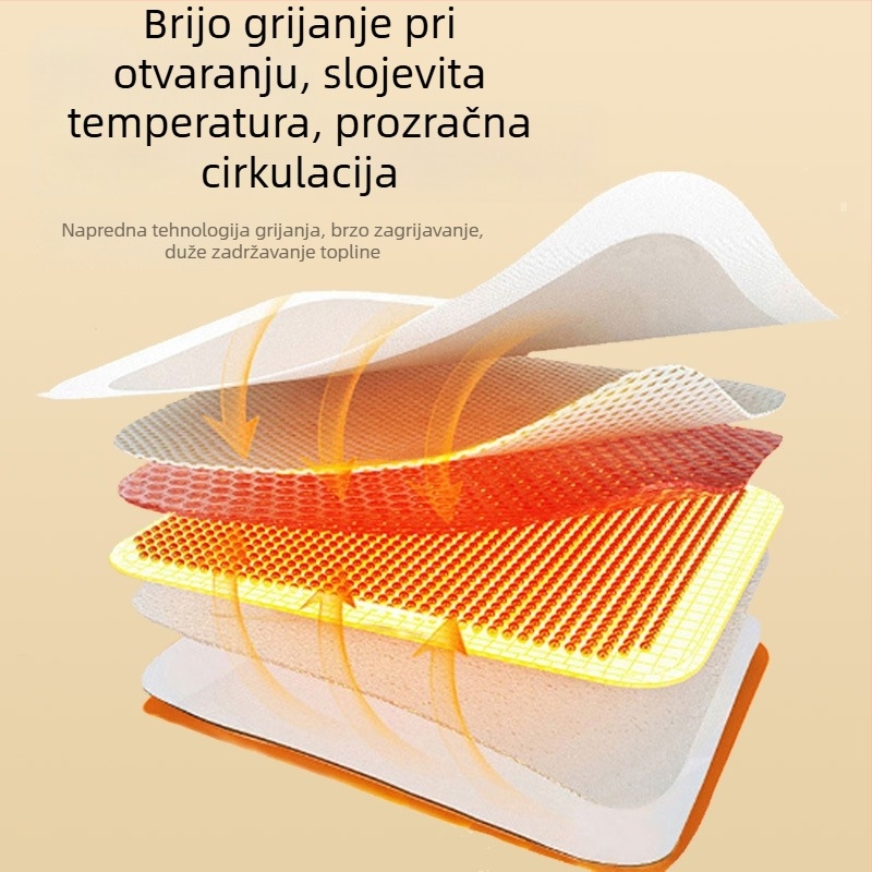 Samopodgrijavajuće uloške za stopala s moksom – za masažu, Fairy Master, proizvod moxa