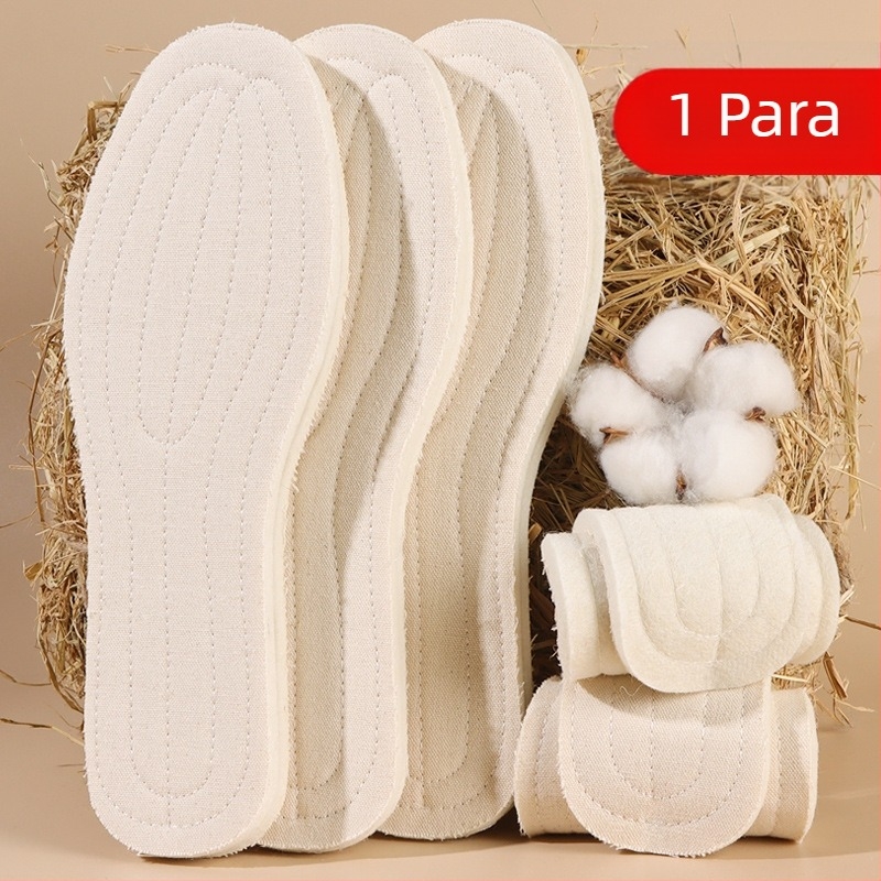 Uložak za cipele od vunenog filca - cijeli dužina, toplinska izolacija, unisex