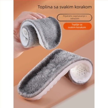 Topla uložna tabanica s flisom, debela, upija znoj i deodorira; zima; unisex; pogodna za tenisice, kožne cipele i čizme