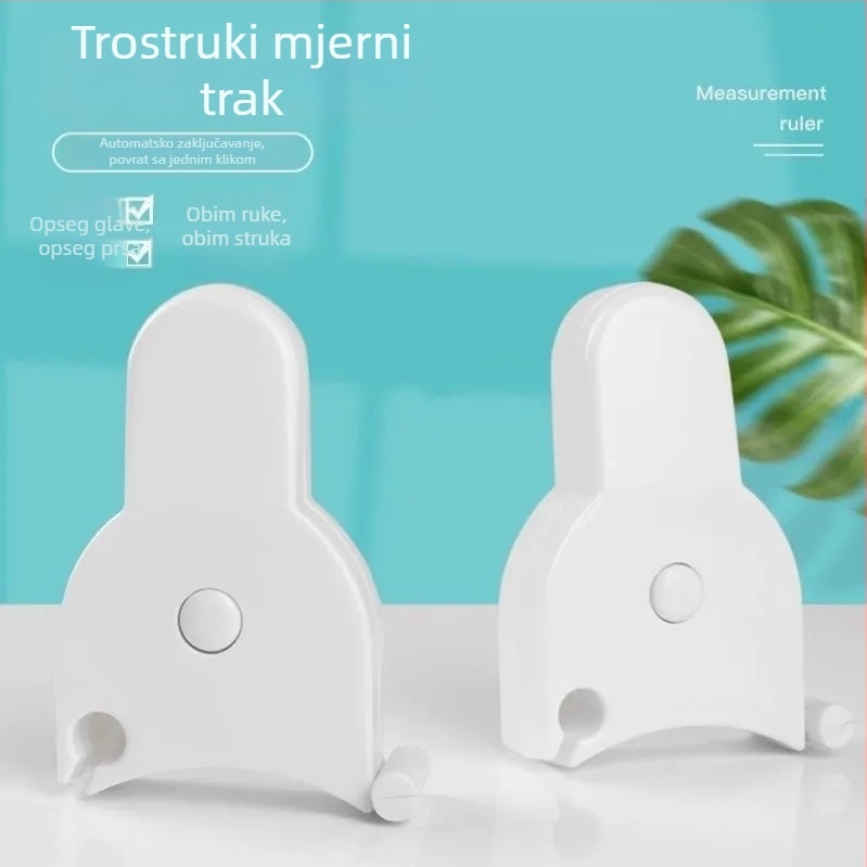 Y-oblik plastična mjeračka traka s ručkom za mjerenje prsa, struka i bokova, model A, artikl 1069, pakiranje 400 komada