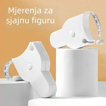 Profesionalni mjerač opsega – prenosni alat za opseg ruke, struka i kukova s automatskim mjerenjem