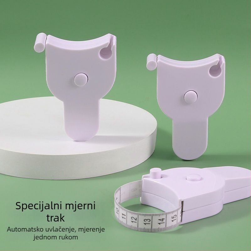 Profesionalni mjerač opsega – prenosni alat za opseg ruke, struka i kukova s automatskim mjerenjem