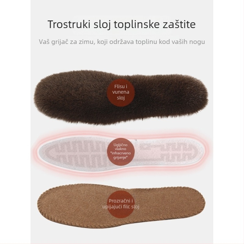 USB napajani grijani ulošci za stopala — TPES materijal, cijeli ulošci s apsorpcijom udaraca, pogodni za platnene cipele, unisex, za proljeće