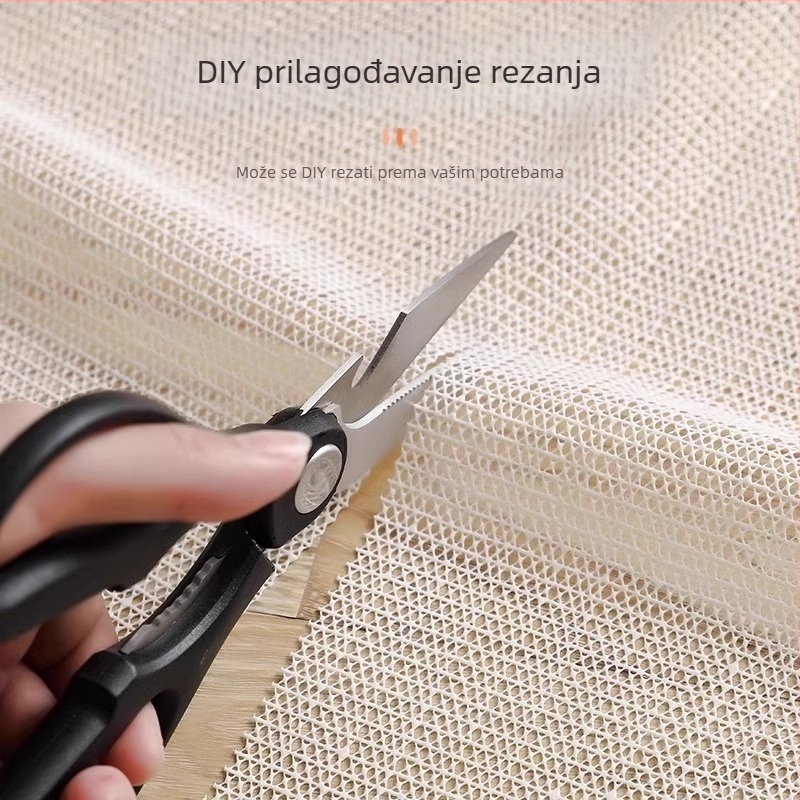 Protuklizna EVA pjena - reljefna površina, kvadratnog oblika, jednobojna, periva - Pogodna za krevet, kauč, tatami, pod