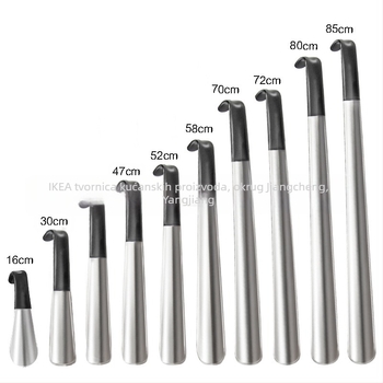 Junyiking nehrđajući čelik shoehorn, dip-molded dizajn, neporozan