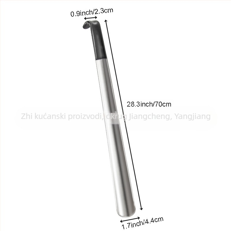 Junyiking nehrđajući čelik shoehorn, dip-molded dizajn, neporozan