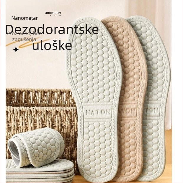 Unisex dezodorirajuće uloške za obuću, upijaju znoj, protiv mirisa, cijeli ulošak