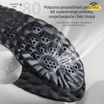 5D ulošci za duga stajanja, muškarci i žene, ultra mekani, protiv umora, upijaju znoj i neutraliziraju miris