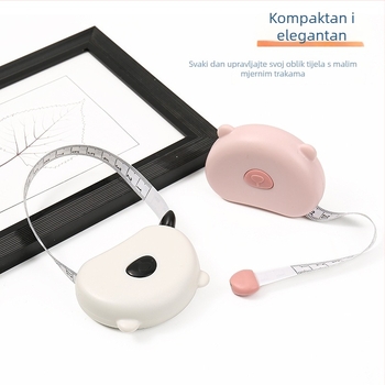 Mjerna traka s oblikom glave medvjeda, ABS materijal, marka Yan yu, model Student tape measure, opseg mjerenja 150 cm, prilagodba dostupna