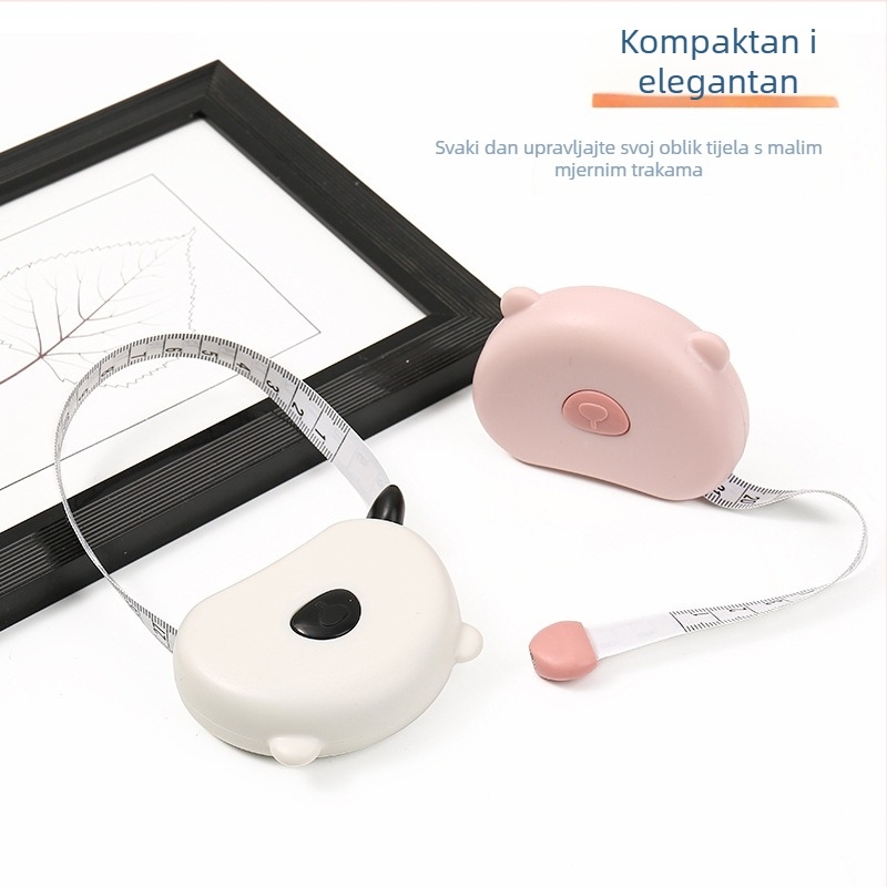 Mjerna traka s oblikom glave medvjeda, ABS materijal, marka Yan yu, model Student tape measure, opseg mjerenja 150 cm, prilagodba dostupna