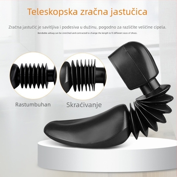 Teleskopske plastične razirivače cipela – podesive, protiv nabora, oblike cipela