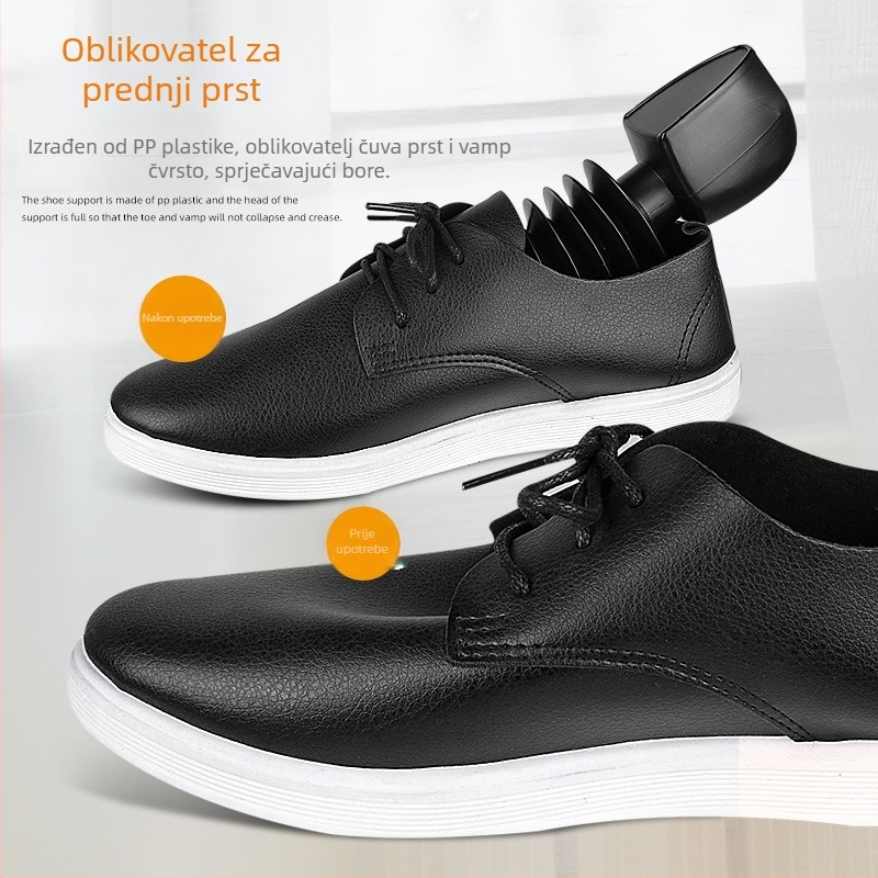 Teleskopske plastične razirivače cipela – podesive, protiv nabora, oblike cipela