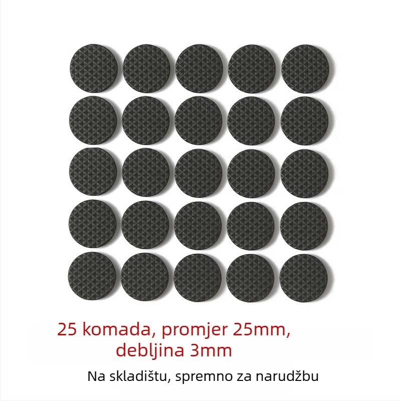 Zaštitne navlake za noge stolova i stolica — EVA pjena sa silikonskom podlogom, protuklizne i tihe, samoljepljive za namještaj, kućanske uređaje i rukotvorine