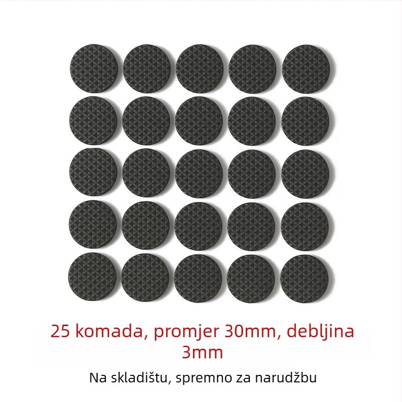 Zaštitne navlake za noge stolova i stolica — EVA pjena sa silikonskom podlogom, protuklizne i tihe, samoljepljive za namještaj, kućanske uređaje i rukotvorine
