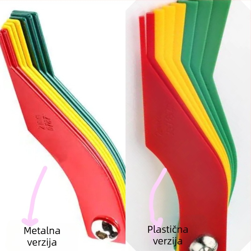 Mjerni alat za debljinu kočnih pločica – nehrđajući čelik i detektor trošenja za automobile