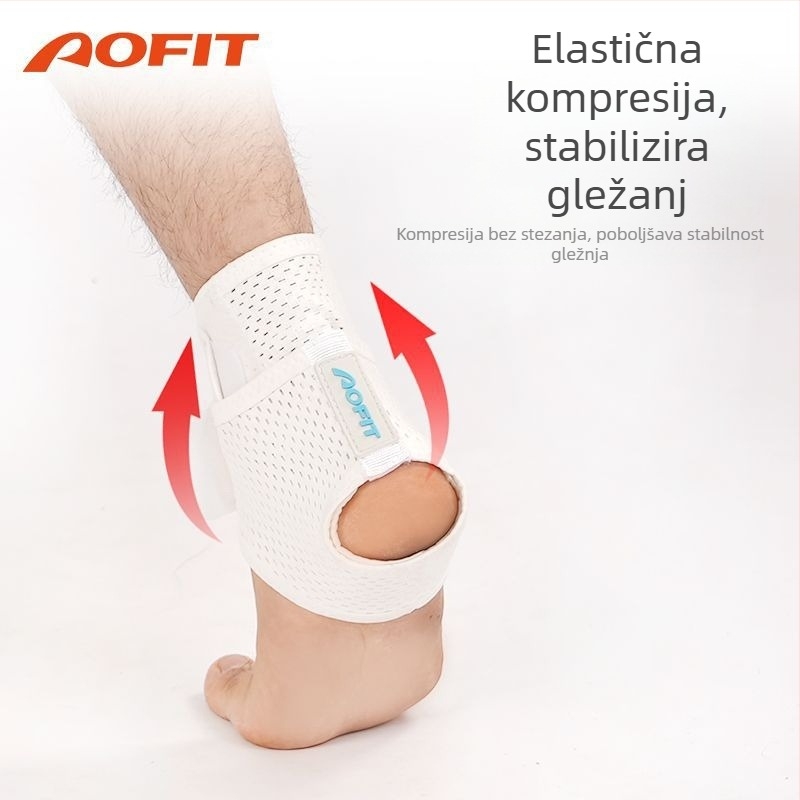 Basketball zaštita gležnja — lagana, prozračna, od kaučuka i poliestera, za odrasle