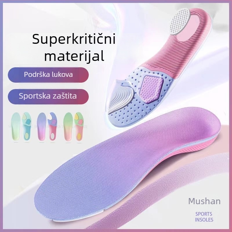 EVA ulošci za cipele, model 01, potpuno podstavljeni, podrška luka, upijanje znoja, prozračni, kontrola mirisa