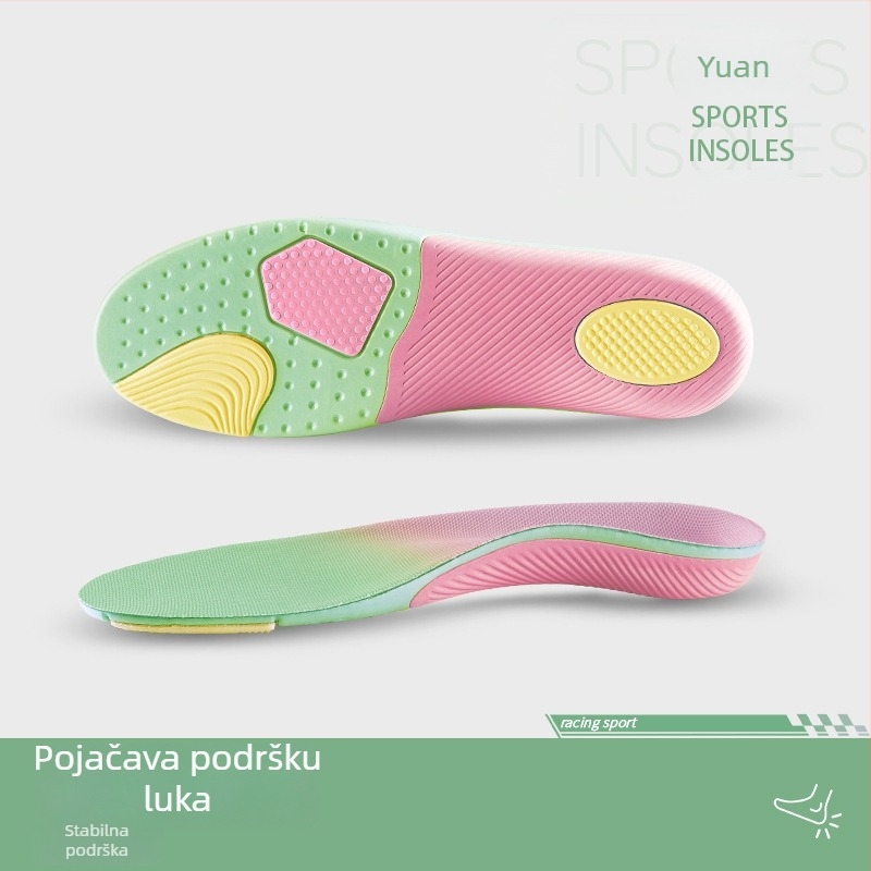 EVA ulošci za cipele, model 01, potpuno podstavljeni, podrška luka, upijanje znoja, prozračni, kontrola mirisa
