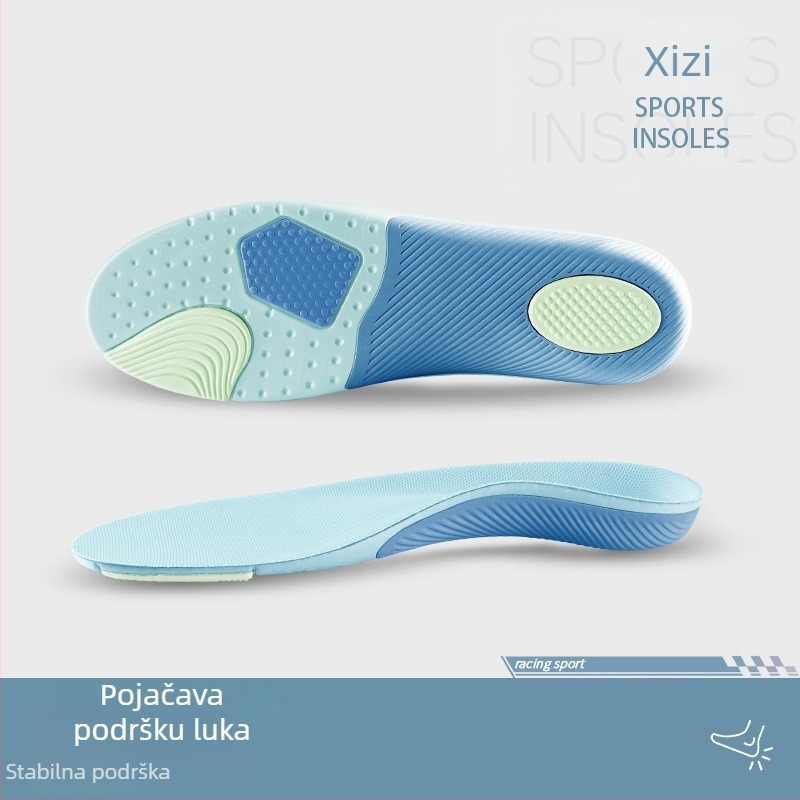 EVA ulošci za cipele, model 01, potpuno podstavljeni, podrška luka, upijanje znoja, prozračni, kontrola mirisa