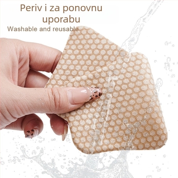 GEL jastučić za luk stopala za plosko stopalo — ortopedska uložak, samoljepljiva, masaža ćelijama mreže, amortizirajuća, model HXD-059