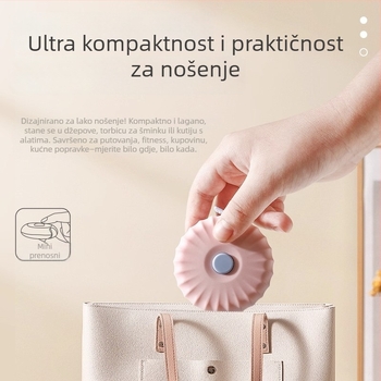 2 m meka mjeračka traka – mini, višestruka funkcionalnost, visoka preciznost, plastika, za kućnu uporabu
