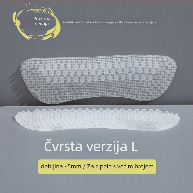 4D silikonasta naljepnica za petu za visoke pete – protuklizna podloga s masažnim granulama, model HGT10, pogodno za obuću tip Drugo, sezona ljeto/proljeće/jesen