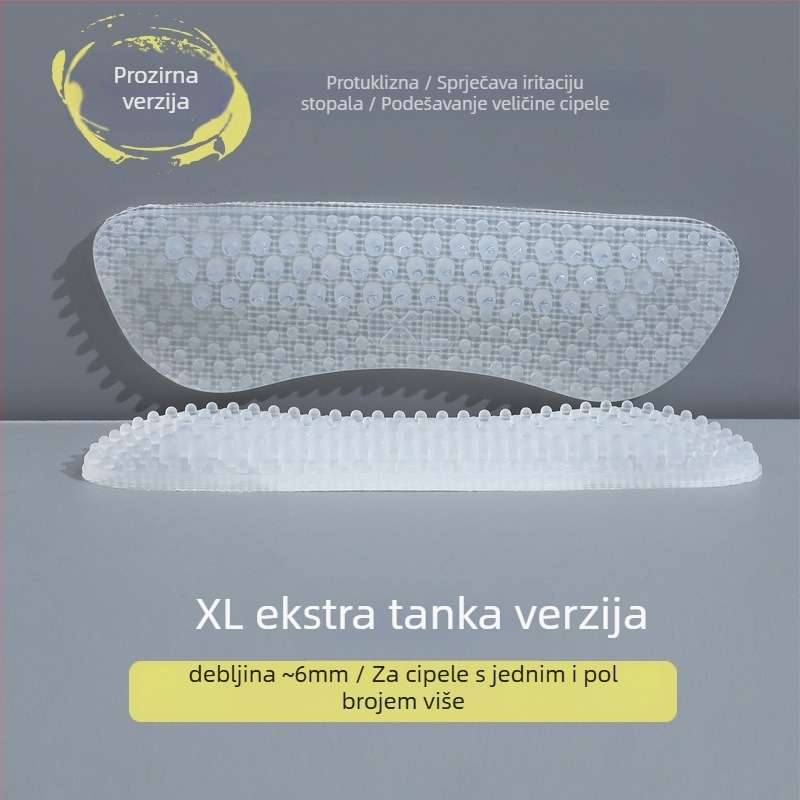 4D silikonasta naljepnica za petu za visoke pete – protuklizna podloga s masažnim granulama, model HGT10, pogodno za obuću tip Drugo, sezona ljeto/proljeće/jesen