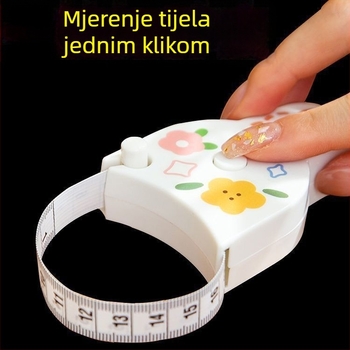 Soft ruler za mjerenje opsega tijela | plastični materijal, model Soft ruler, raspon mjerenja 150, pakiranje 10, kućna uporaba