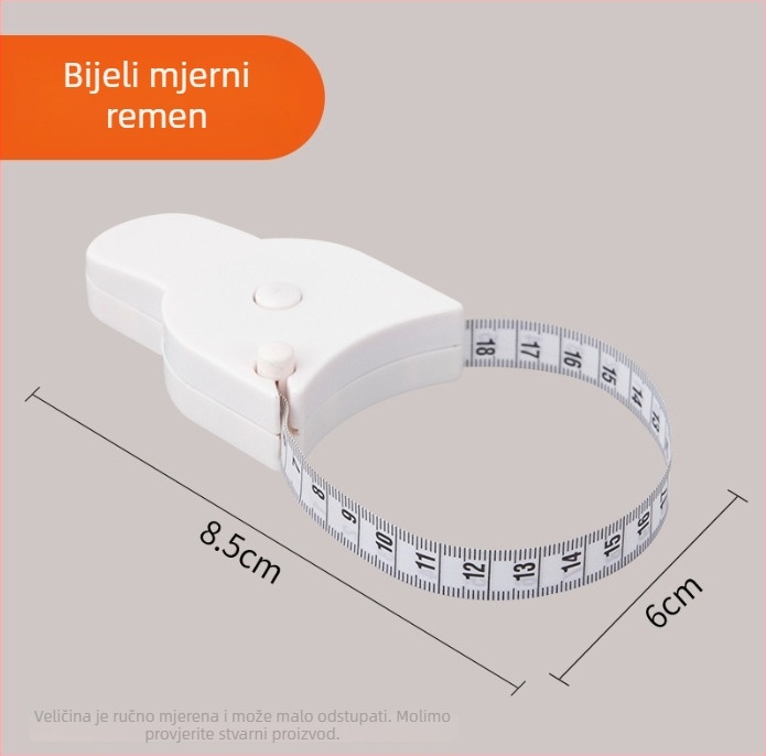Soft ruler za mjerenje opsega tijela | plastični materijal, model Soft ruler, raspon mjerenja 150, pakiranje 10, kućna uporaba
