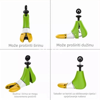 Proširivač cipela s podesivim gornjim dijelom za visoke i niske cipele — pogodan za tenisice, kožne cipele, sandale, casual, tople cipele, platnene cipele, radne cipele, papuče — Stil figura, tijekom cijele godine