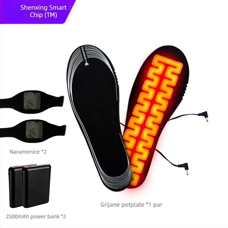 USB grijaće uloške – EVA, cijeli ulošak, unisex odrasli, model NH-, temperatura podesiva