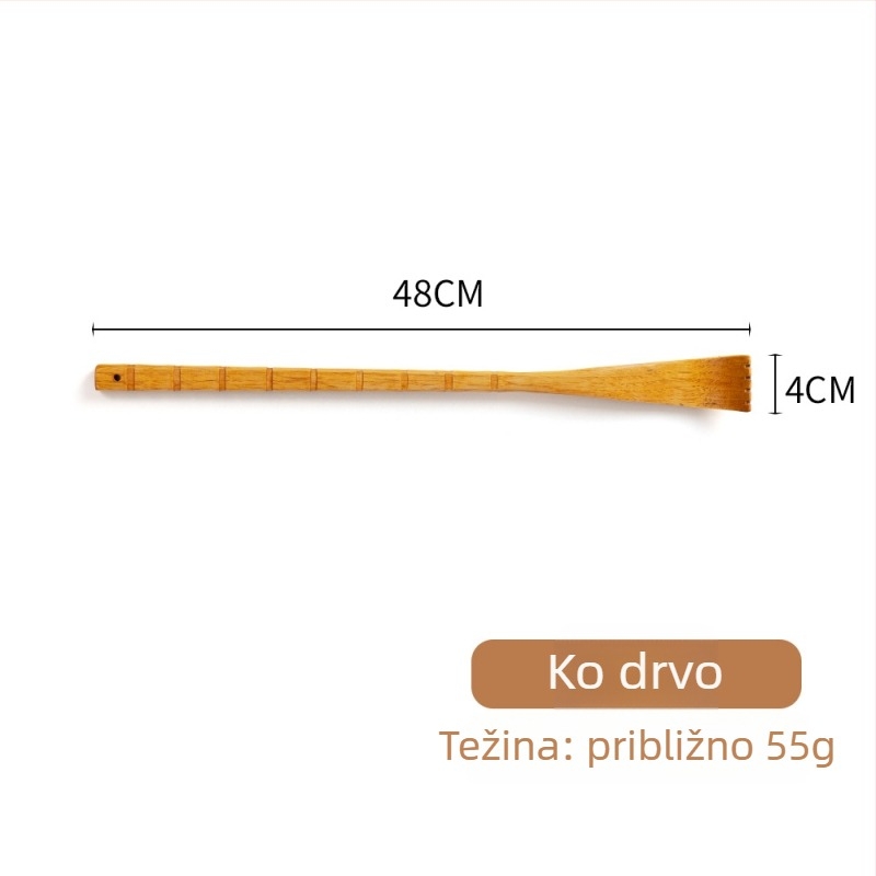 Drvena dugačka obuvalica s bambus spojem, bez savijanja, 12 stilova, šifra X