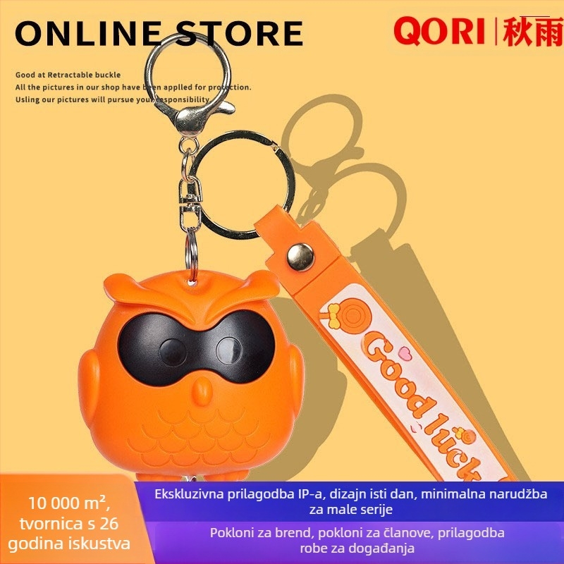 Mini mekani mjerni trak s visećom ukrasom, model Cat Head Eagle, marka QORI/Qiu Yu, domet mjerenja 200