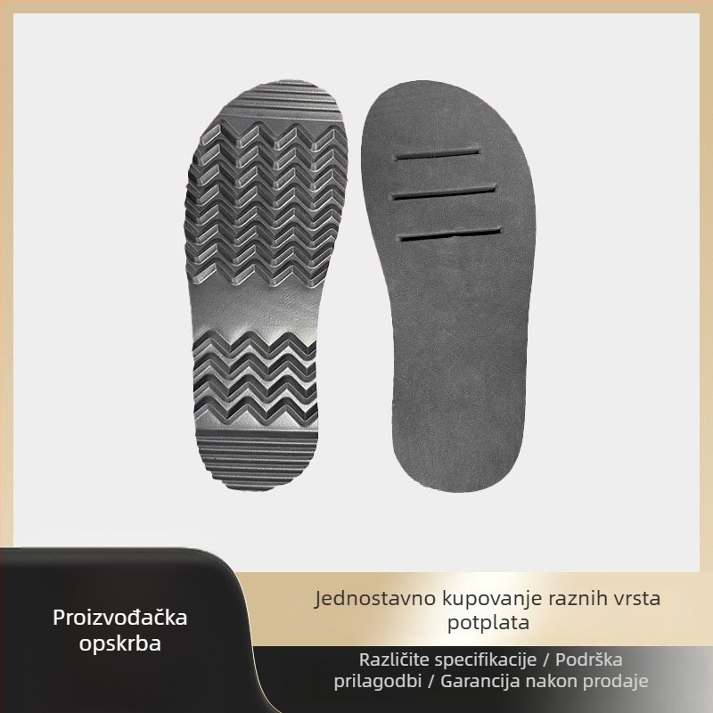 Papuče i sandale s debelim potplatom za svakodnevnu obuću, protuklizne i otporne na habanje, model S1-8898, prilagodljive