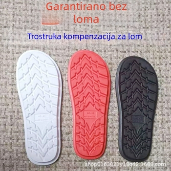 Su Tianlong ručno izrađene papuče s EVA potplatom, okrugli vrh, pamuk materijal