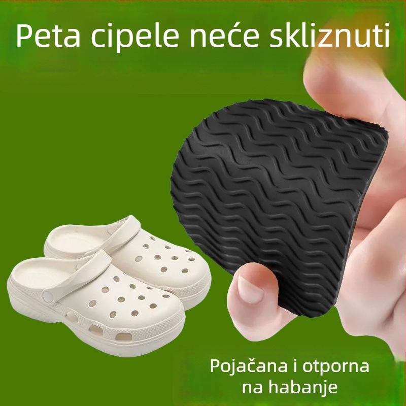 Zaštitna folija za prednju potplat visokih cipela — guma, Water Drop stil, Anti-slip sole model, za sva godišnja doba