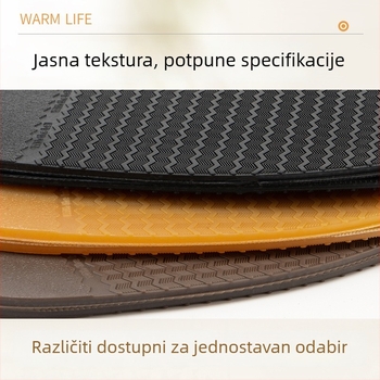 Ručne izrađene kožne cipele s gumom na potplatu, Forefoot stil, Model Fine Ripple, Marka With the Ball (Materijal: Guma; Stil: Forefoot; Model: Fine Ripple; Marka: With the Ball)