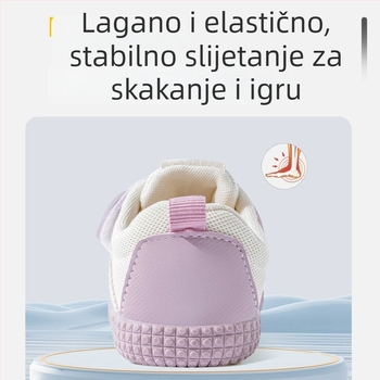 Dječje tenisice za bebe 12–36 mjeseci, gornji dio od mikrovlaknaste kože, mekana potplata, protuklizne, prozračna mreža, crtani stil