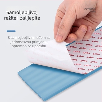Podložak za stepenice u Studentskom domu, okrugli oblik, jednostavan uzorak, suho čišćenje, moderan minimalistički stil