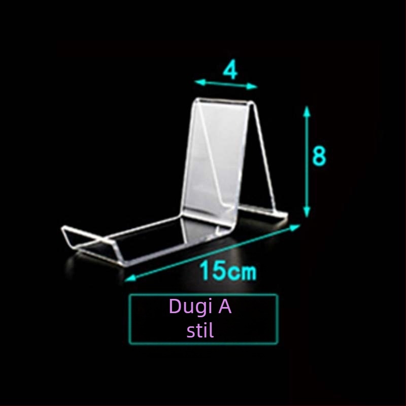 Shenmei akrilni stalak za izlaganje cipela s V-oblikom okvira za odrasle i dječje cipele