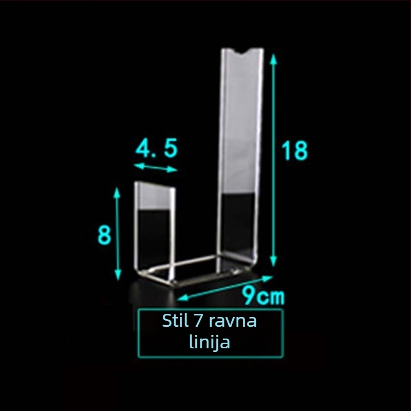 Shenmei akrilni stalak za izlaganje cipela s V-oblikom okvira za odrasle i dječje cipele