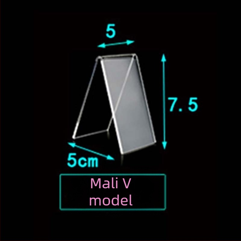 Shenmei akrilni stalak za izlaganje cipela s V-oblikom okvira za odrasle i dječje cipele