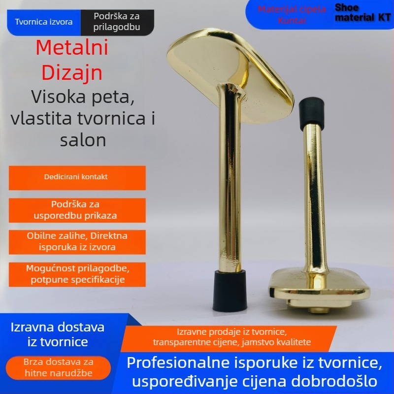 Ženske cipele s visokim petom - europski i američki stil, metalno premazani čelik, prilagođena obrada, više stilova, na skladištu