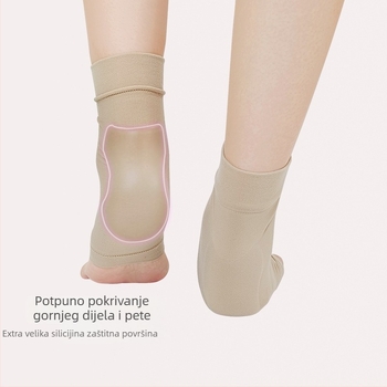Čarapa za gležanj s gelom na peti, SEBS dizajn u obliku bundeve, hidratantna zaštita od pukotina za trčanje; materijali: SEBS, najlon, spandeks, Oak Silk