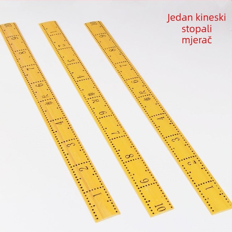 Plastična mjera za šivanje – DIY alat