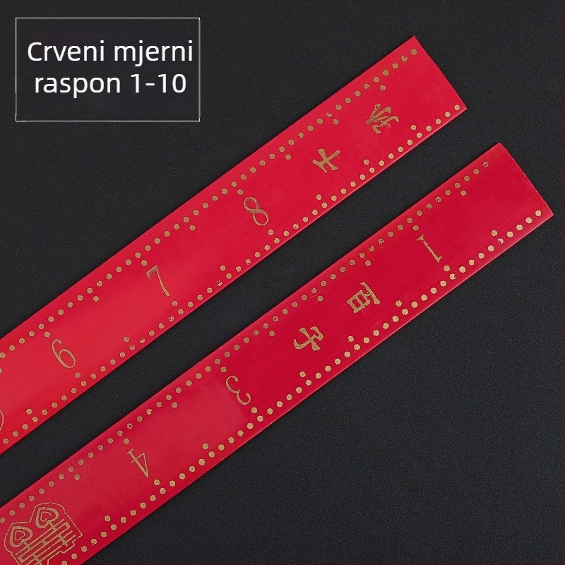 Plastična mjera za šivanje – DIY alat
