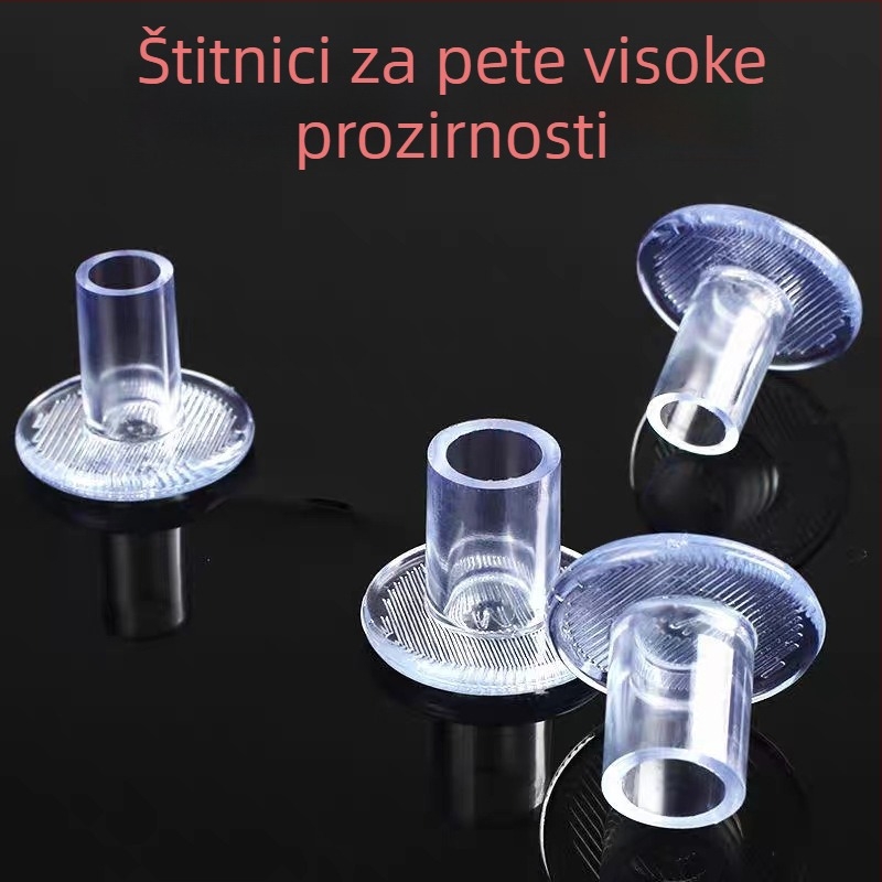 Zaštitnici za pete visokih štikli s oštricama, okrugli tihi poklopci za pete
