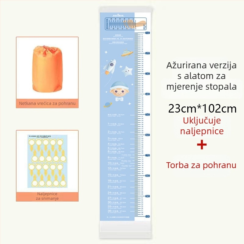 Jastučić za mjerenje visine i težine beba