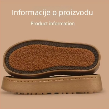 Tabanice za snježne čizme - DIY ručno pletene mekane potplata za papuče, EVA materijal, mekan osjećaj, za zimu/proljeće/jesen