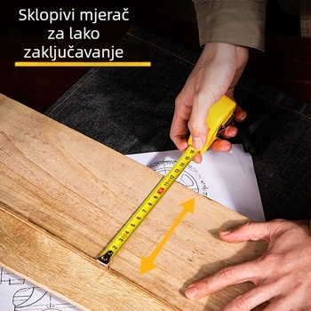 Deli čelična mjeračka traka, model Effective, raspon 1-50, Uvoz: Ne